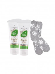 Aloe Vera Orientalischer Spa Hand & Fuß Balsam 2er-Set + LR Kuschelsocken